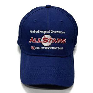 Kindred Hospital Greensboro All Stars Blue Hat Cap Port Authority Adjustable